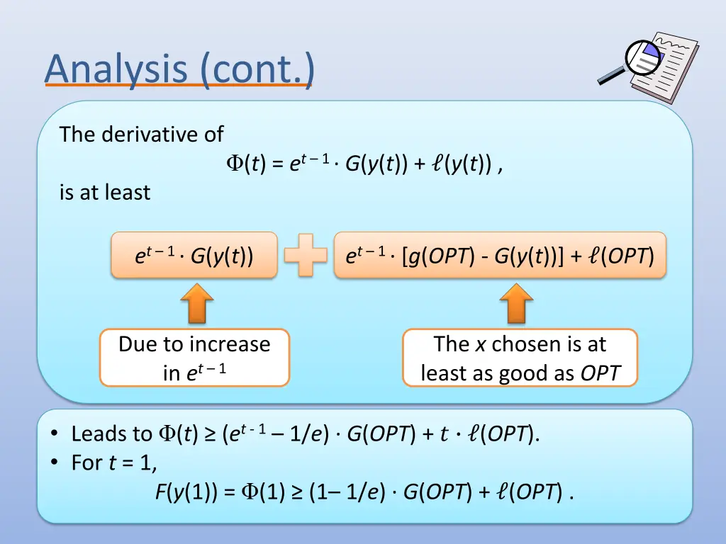 analysis cont