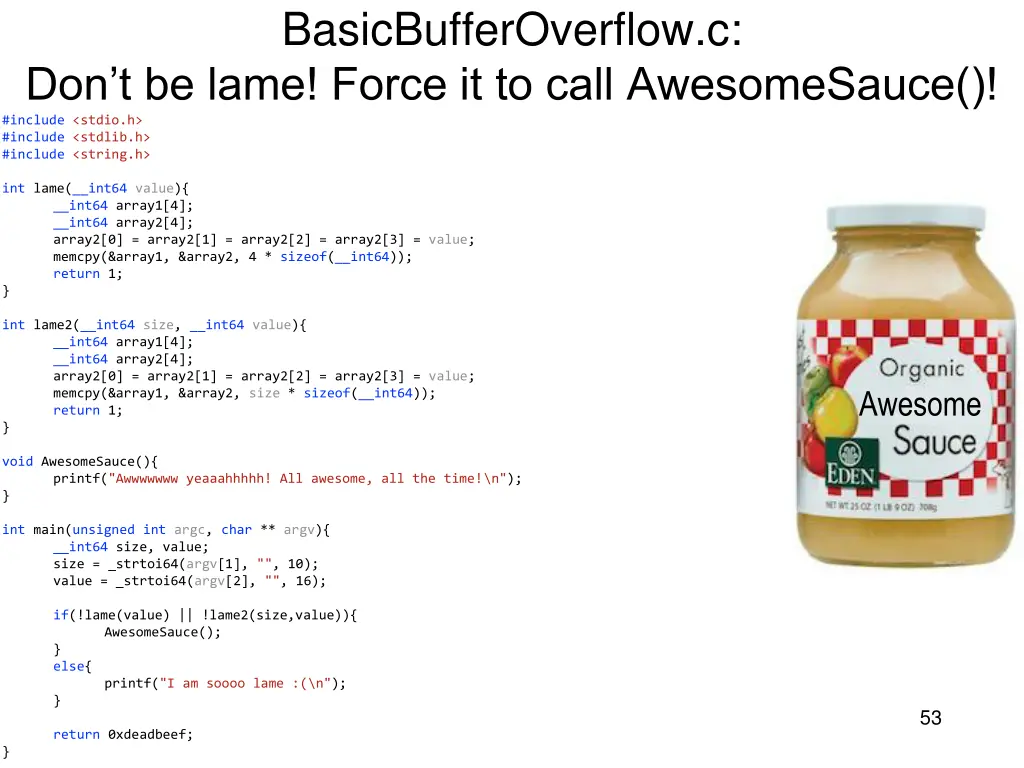 basicbufferoverflow c