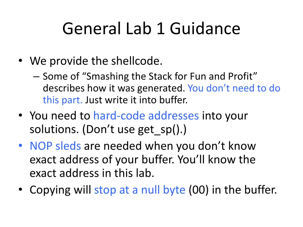 general lab 1 guidance 2