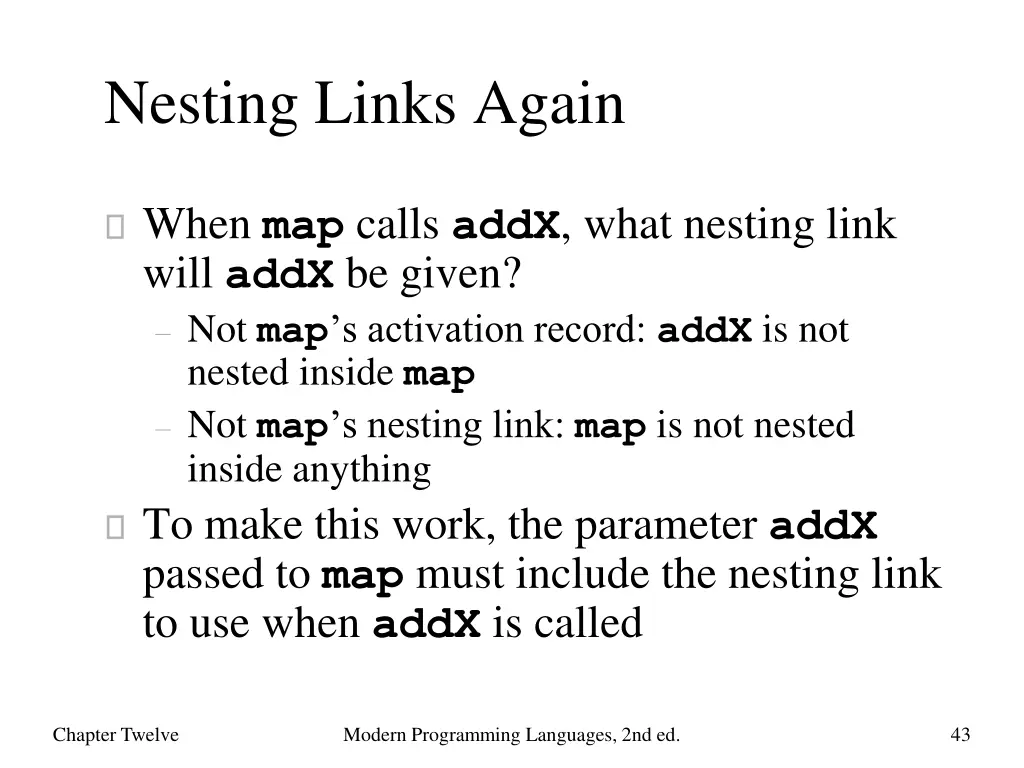 nesting links again