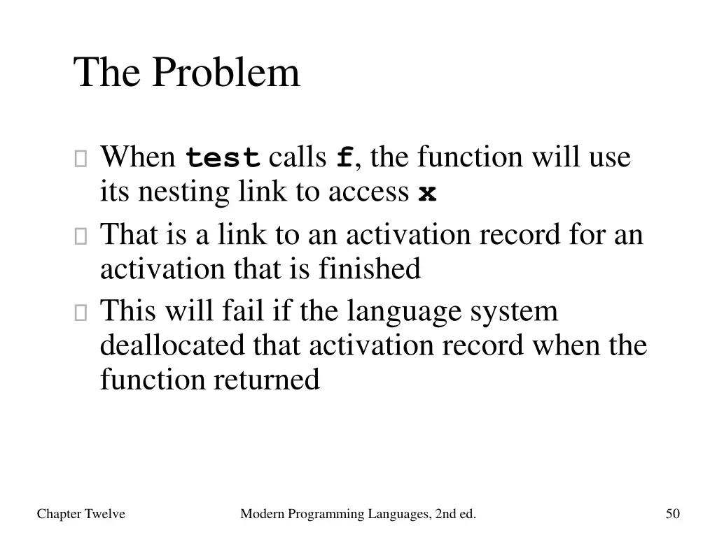the problem 1