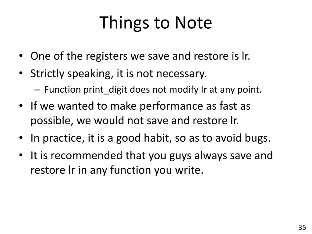 things to note 3