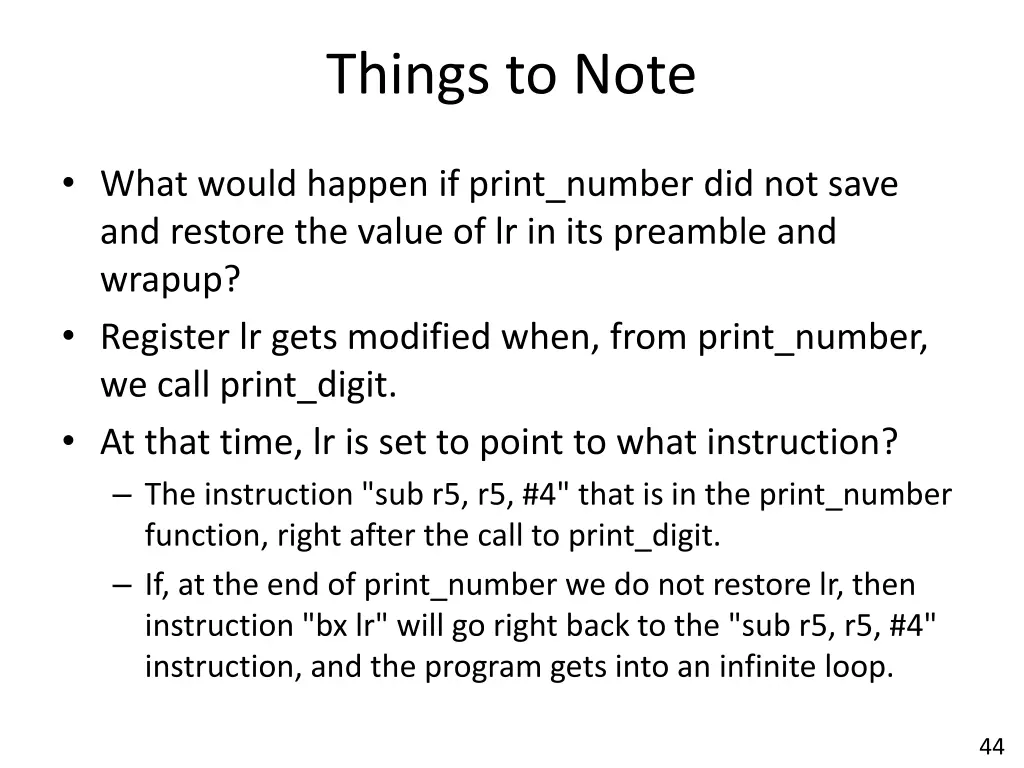 things to note 6
