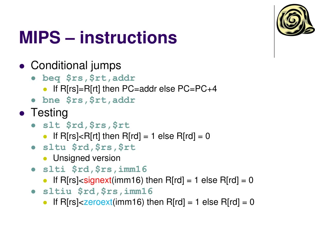 mips instructions 4