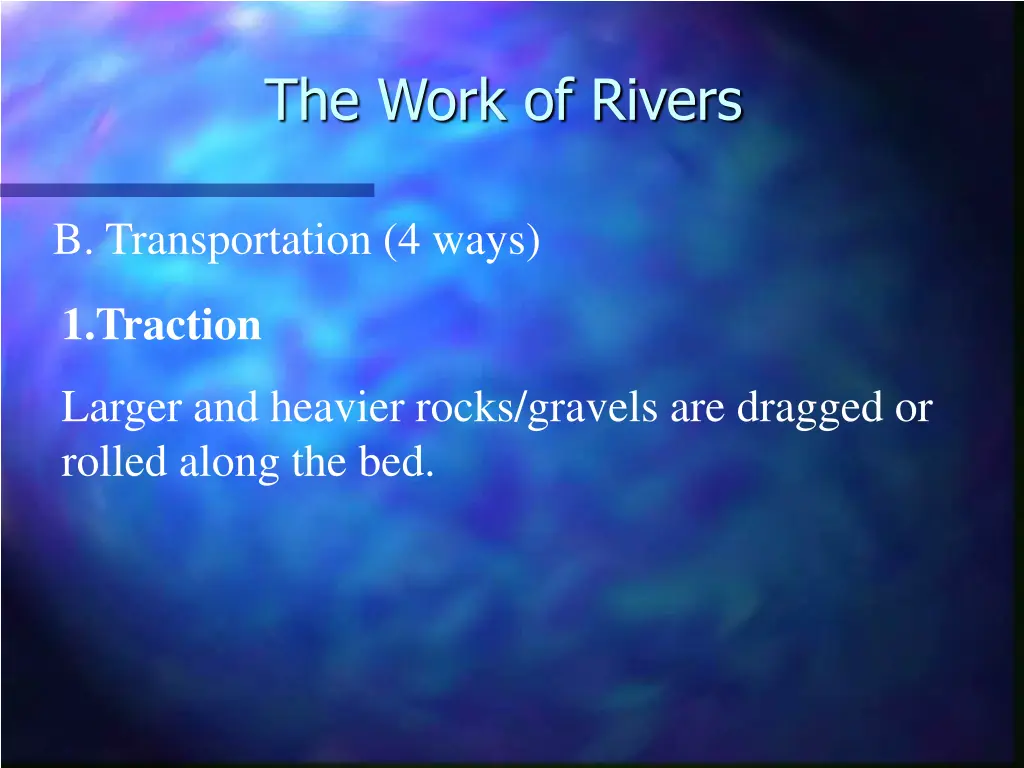 the work of rivers 6