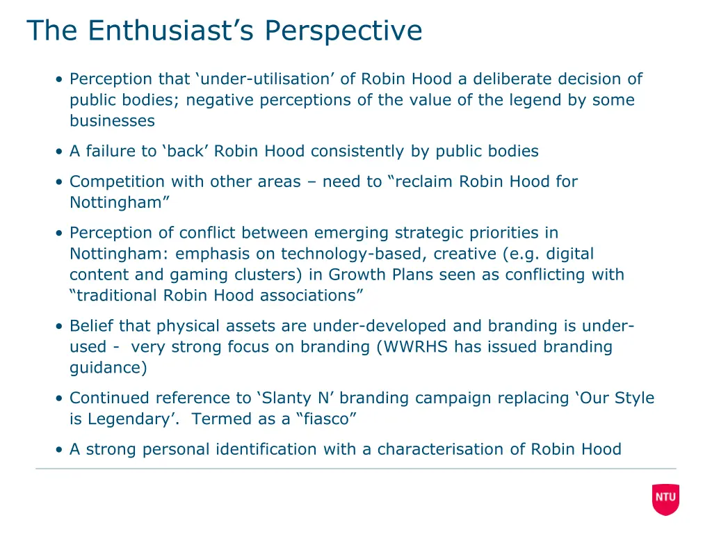 the enthusiast s perspective
