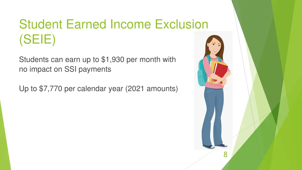 student earned income exclusion seie
