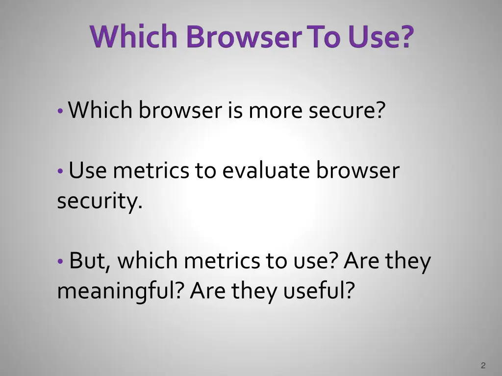 which browser is more secure