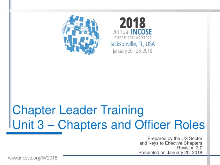 chapter leader training unit 3 chapters