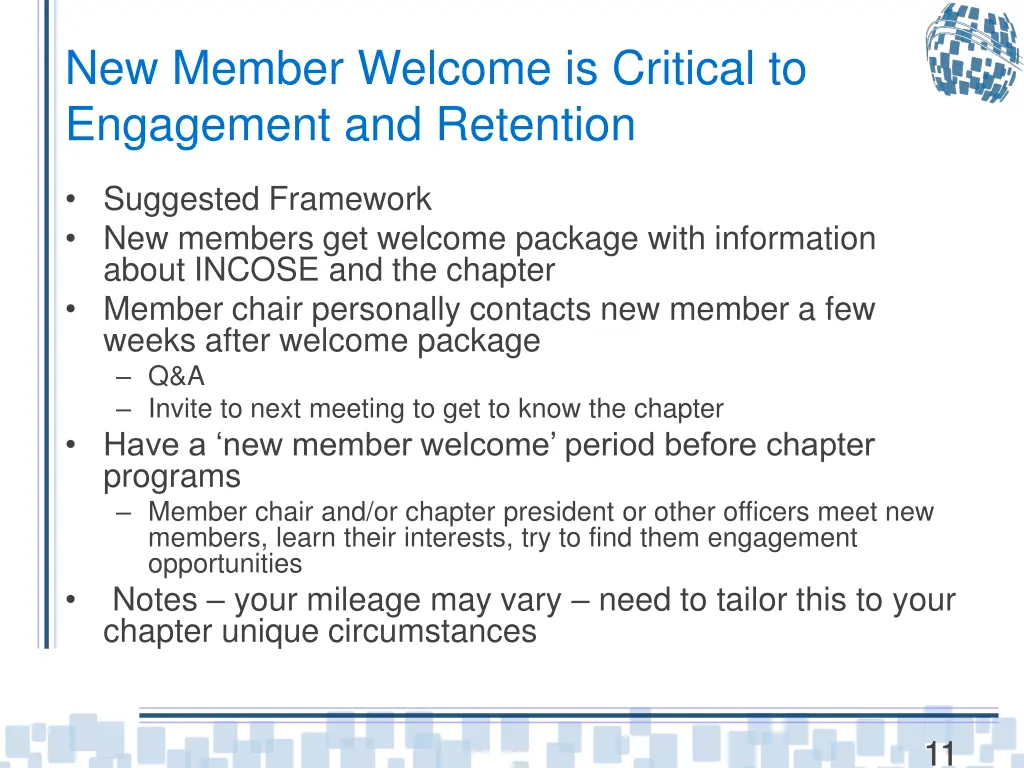 new member welcome is critical to engagement