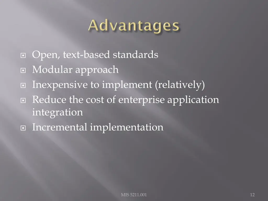 open text based standards modular approach