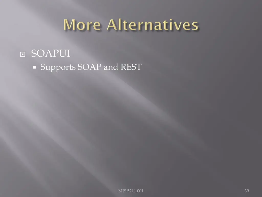 soapui supports soap and rest