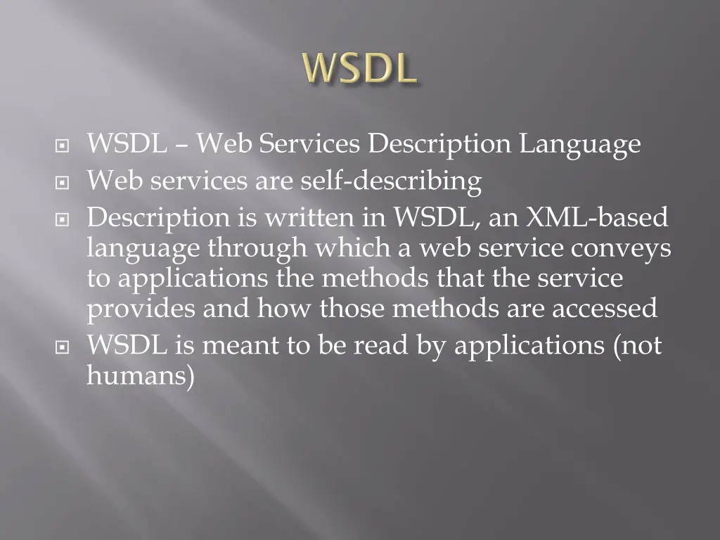 wsdl web services description language