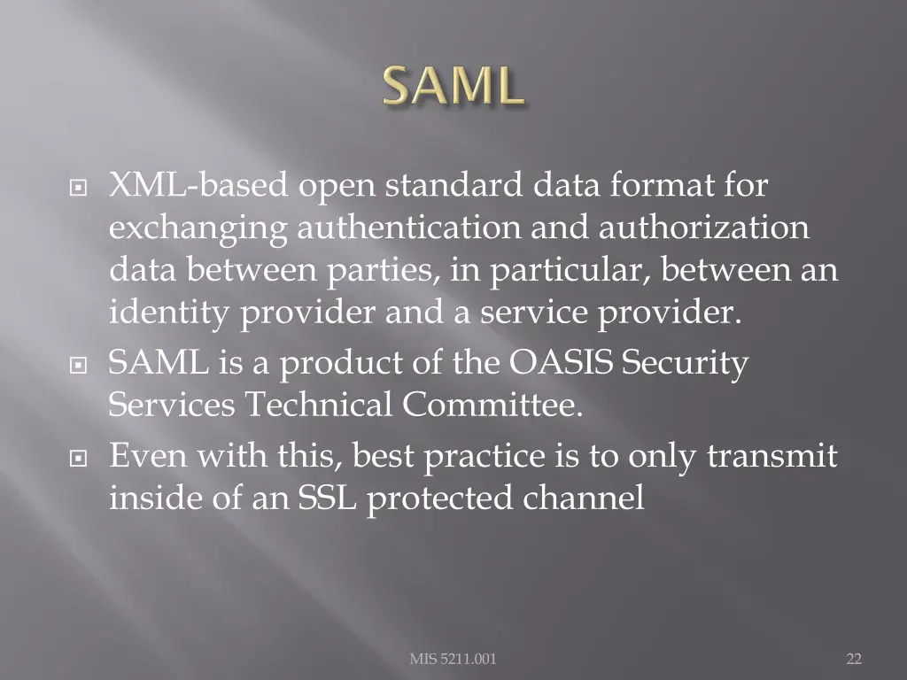 xml based open standard data format