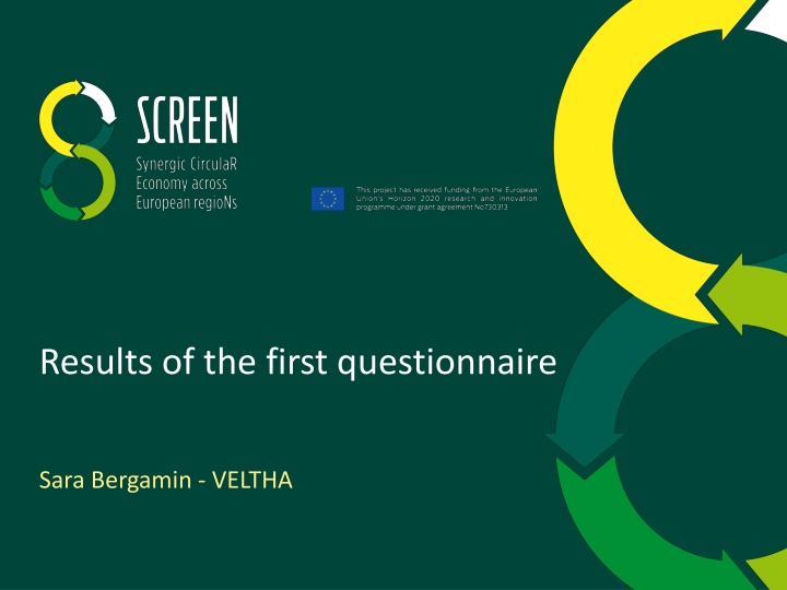 results of the first questionnaire