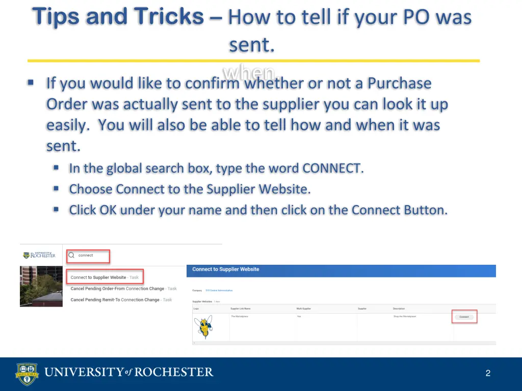 tips and tricks how to tell if your po was sent