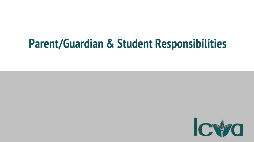parent guardian student responsibilities