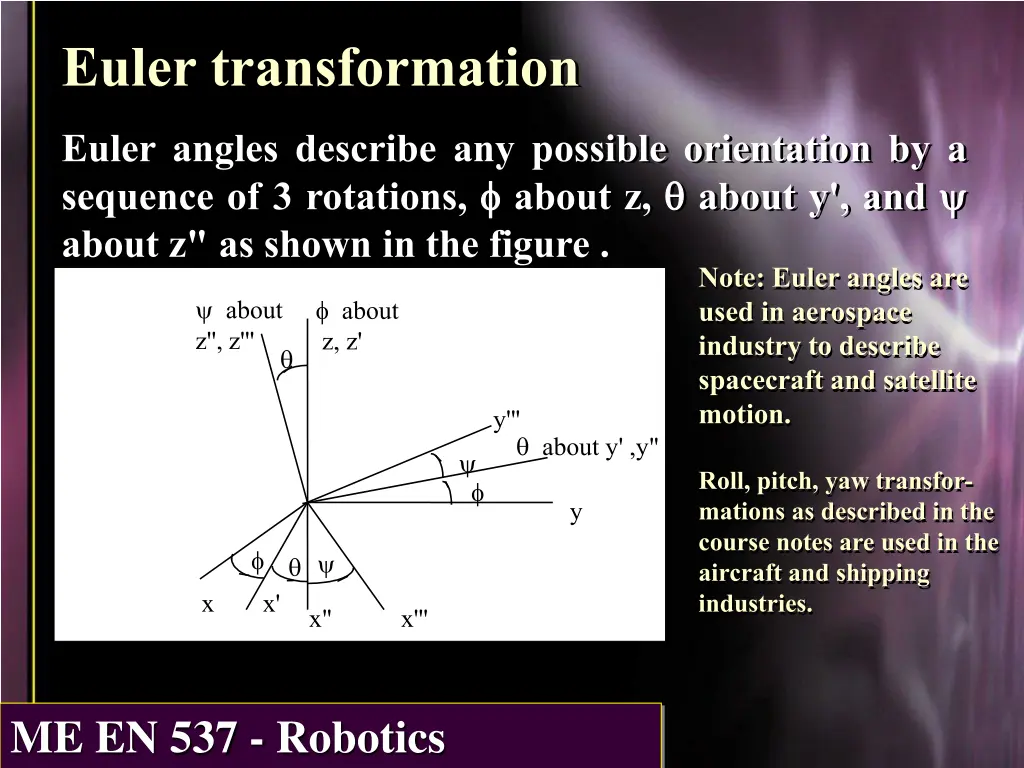 euler transformation