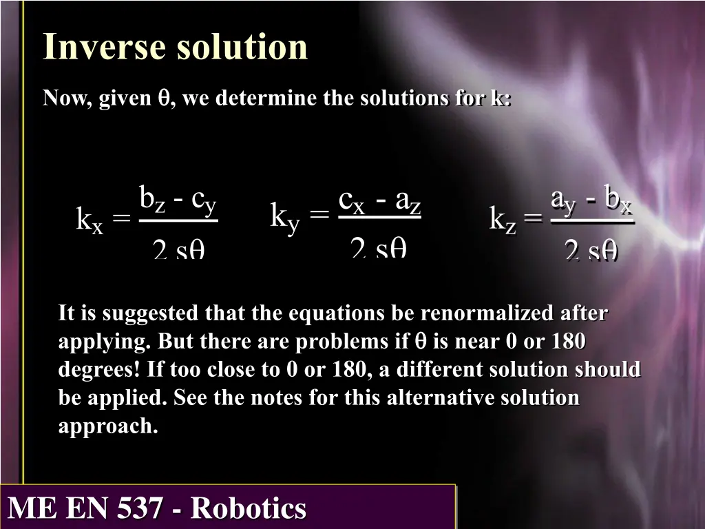 inverse solution 3