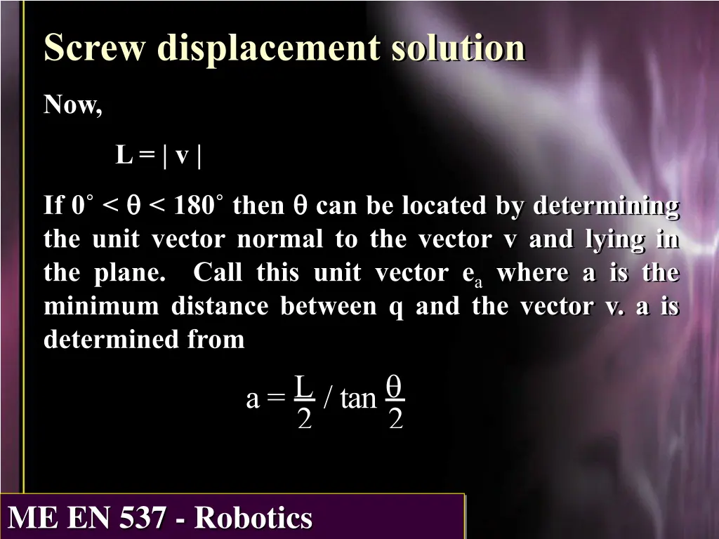 screw displacement solution 5