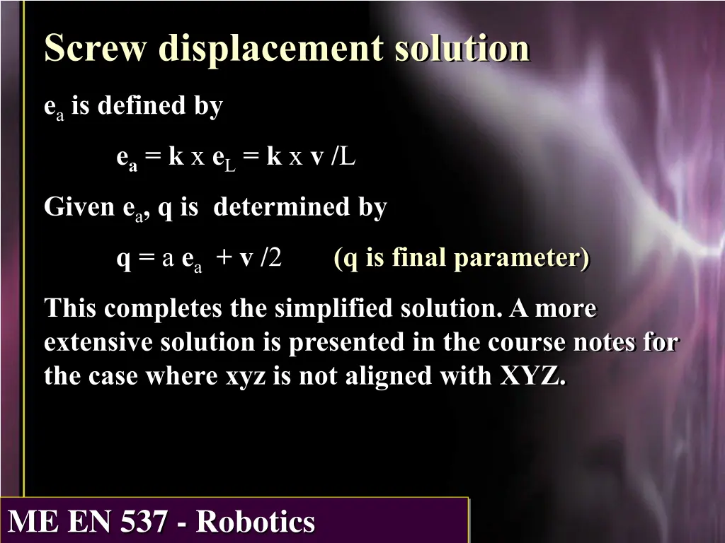 screw displacement solution 6