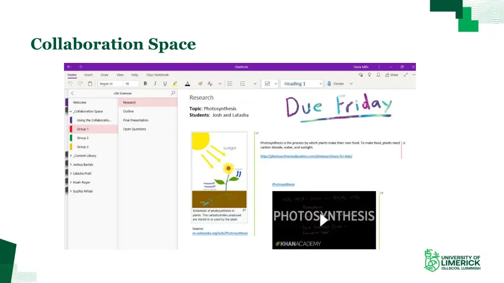 collaboration space
