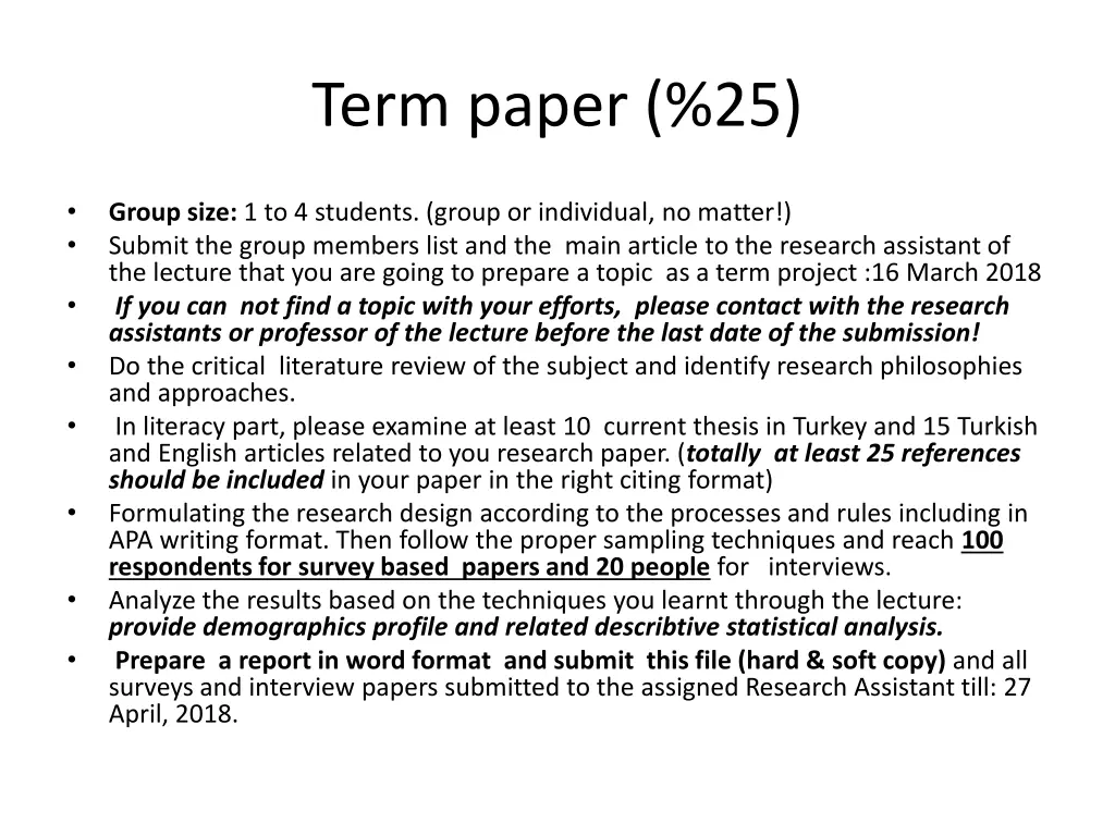 term paper 25