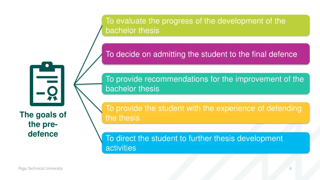 to evaluate the progress of the development