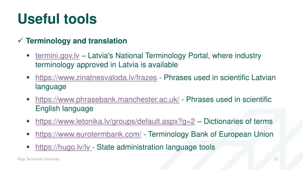 useful tools