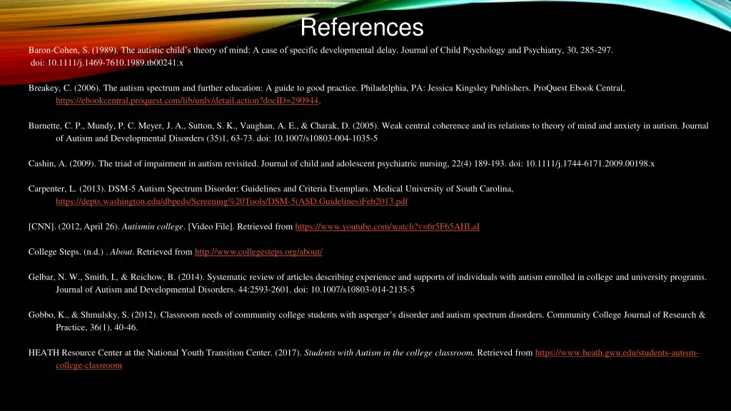 references