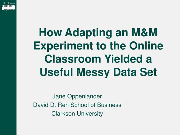 how adapting an m m experiment to the online