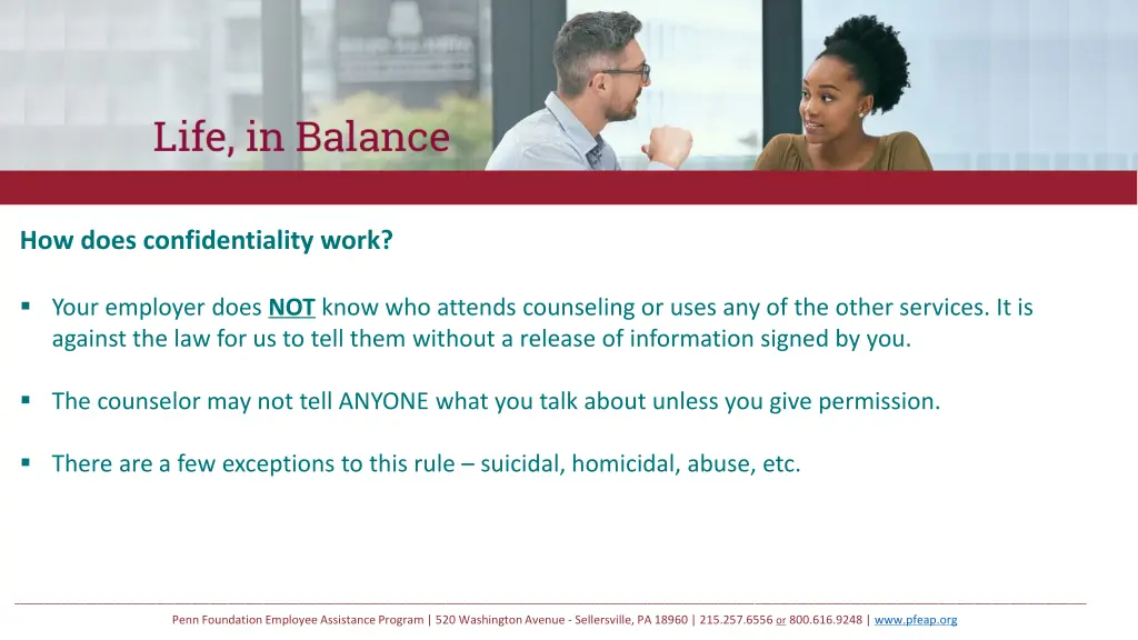 how does confidentiality work