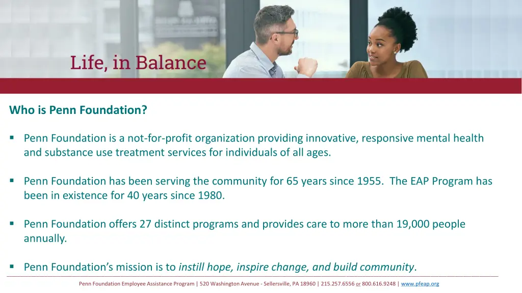 who is penn foundation