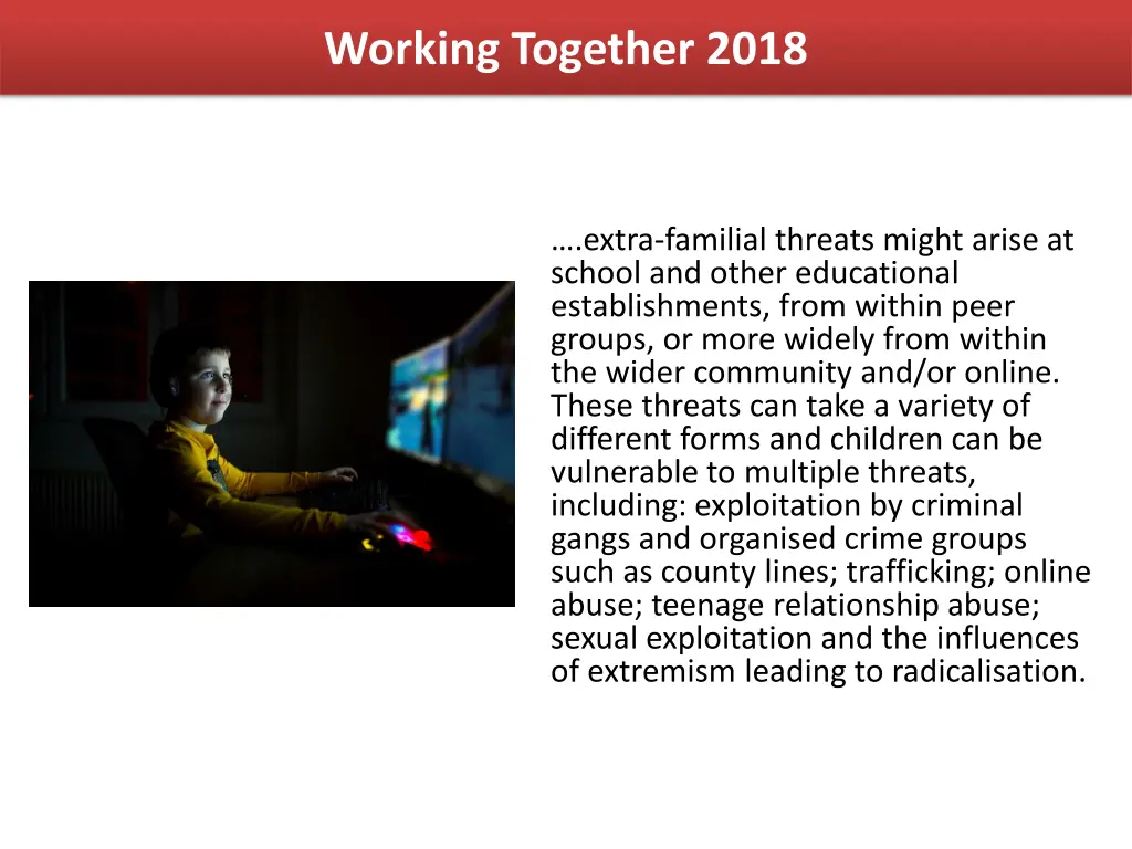 working together 2018