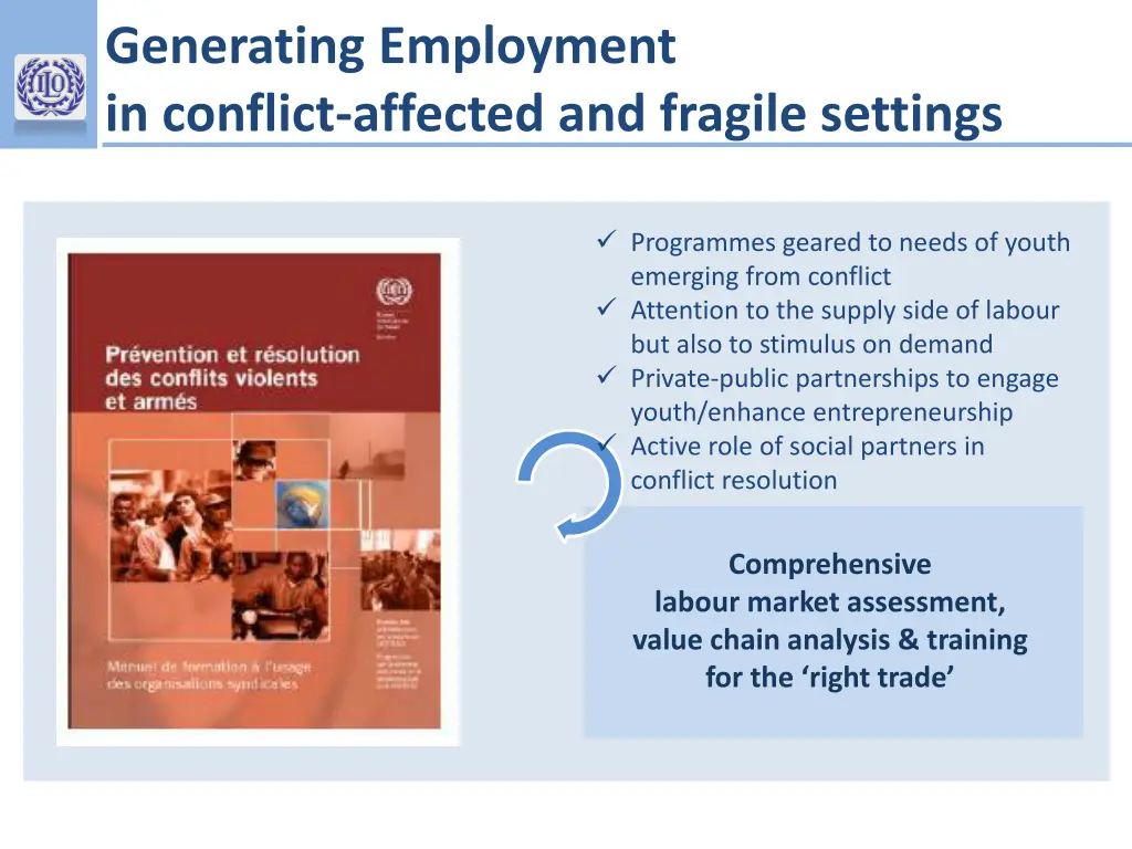 generating employment in conflict affected 3