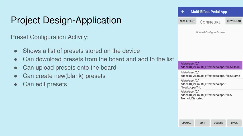 project design application 1