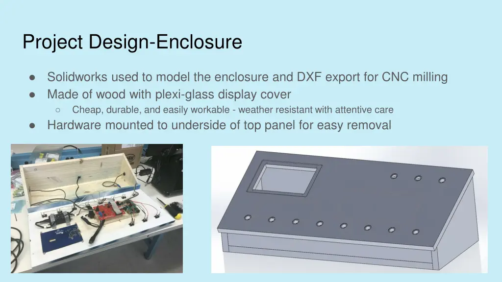 project design enclosure
