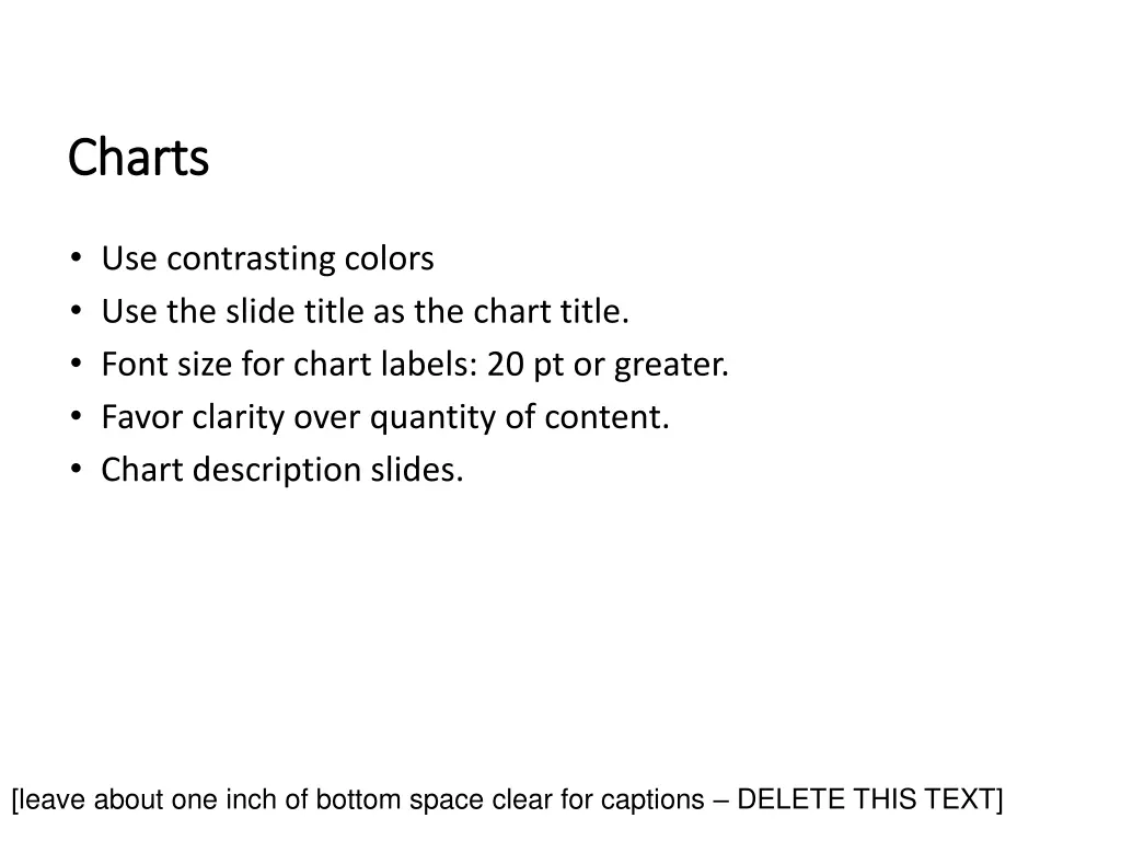 charts charts