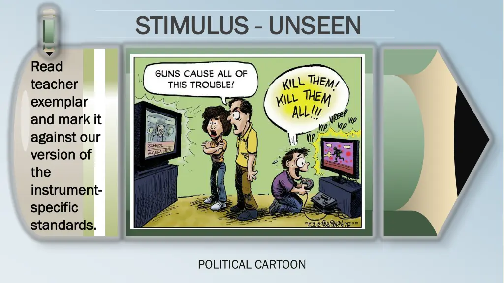 stimulus stimulus unseen