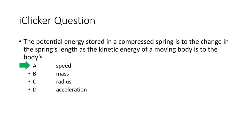 iclicker question 1