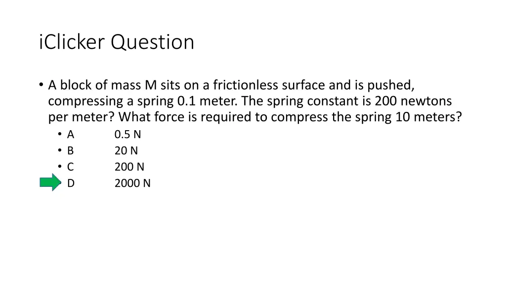 iclicker question 7