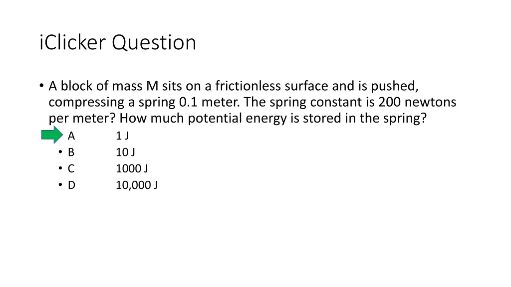iclicker question 9