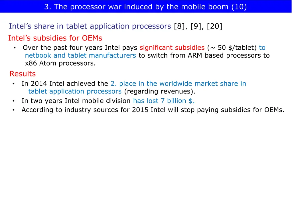 3 the processor war induced by the mobile boom 10