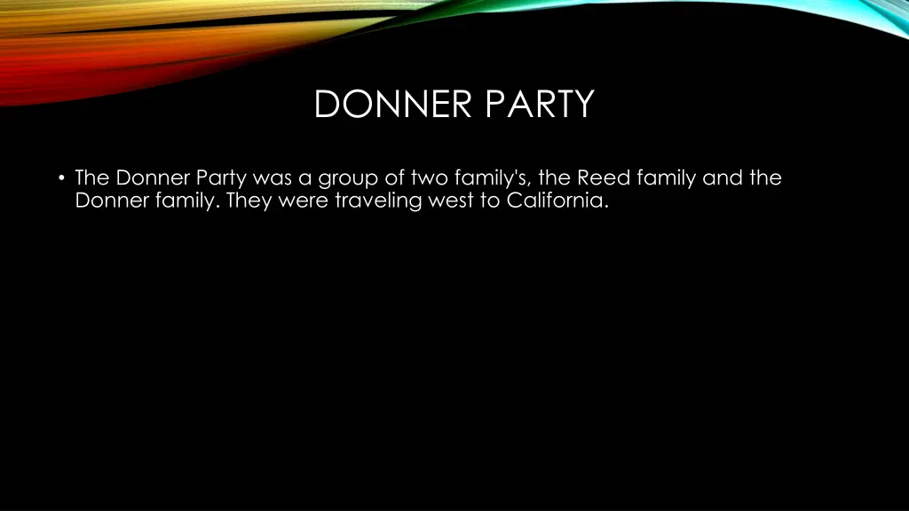 donner party