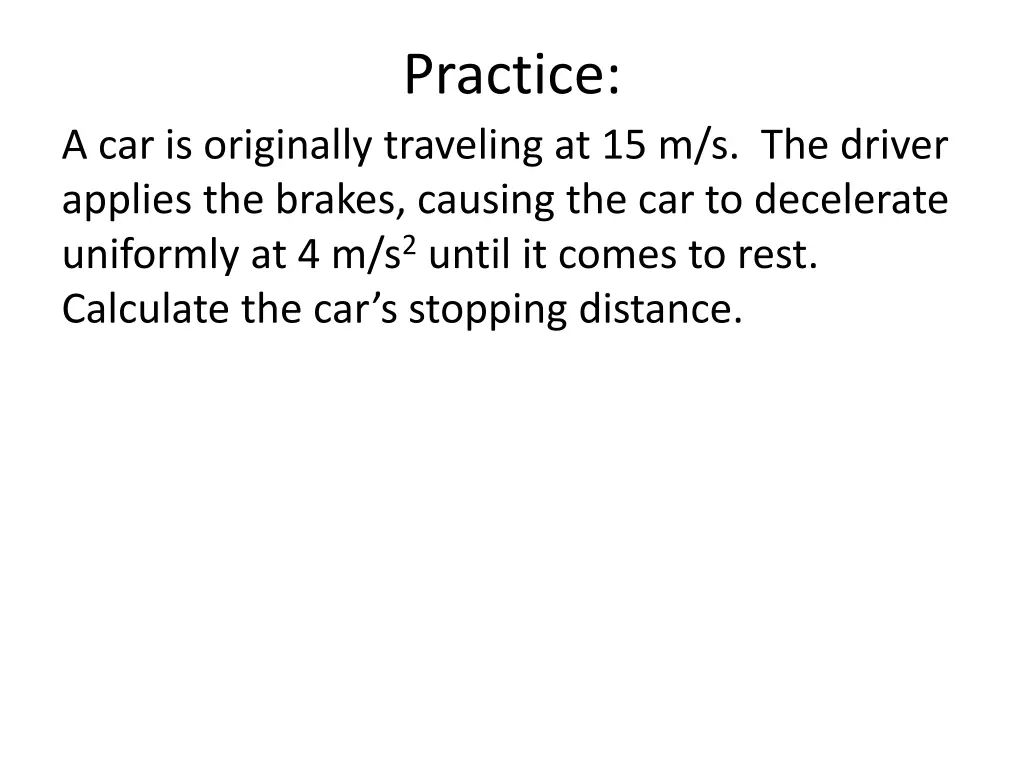 practice