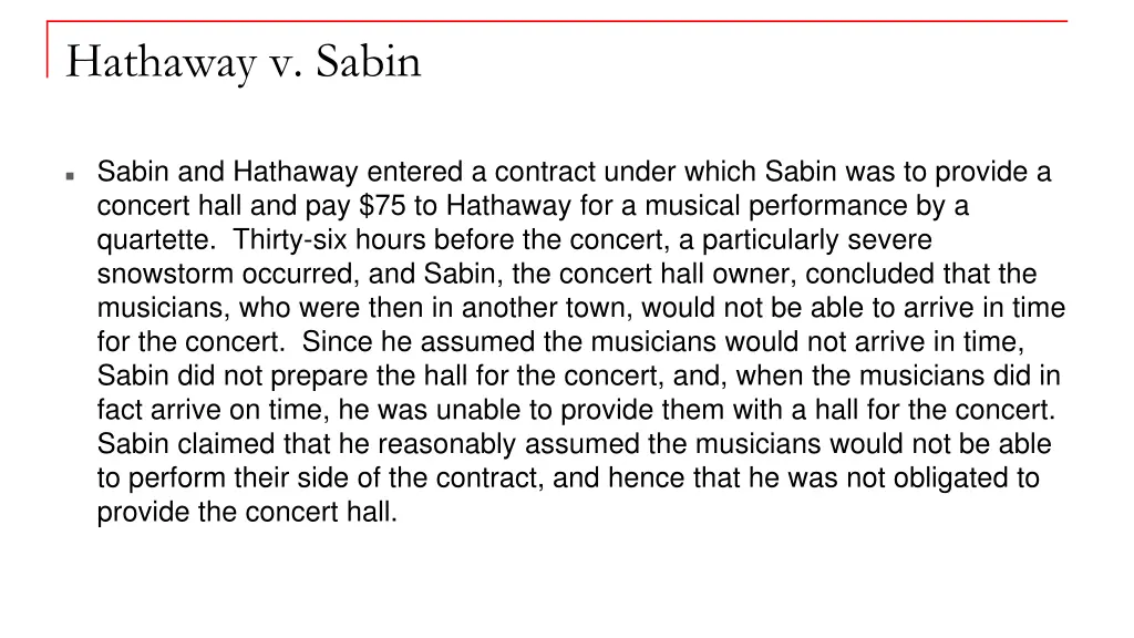 hathaway v sabin