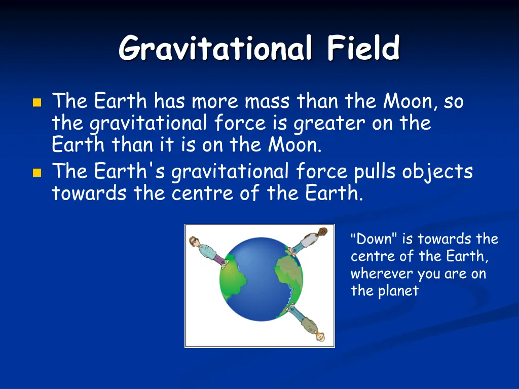 gravitational field