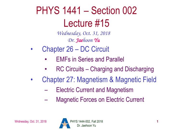 phys 1441 section 002 lecture 15 wednesday