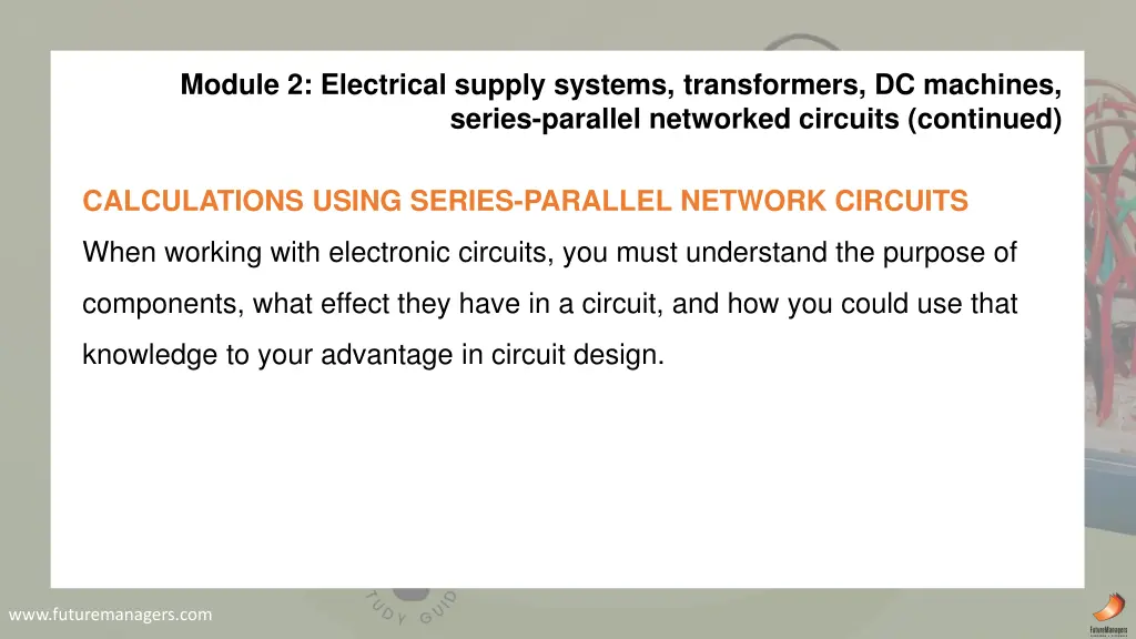 module 2 electrical supply systems transformers 2