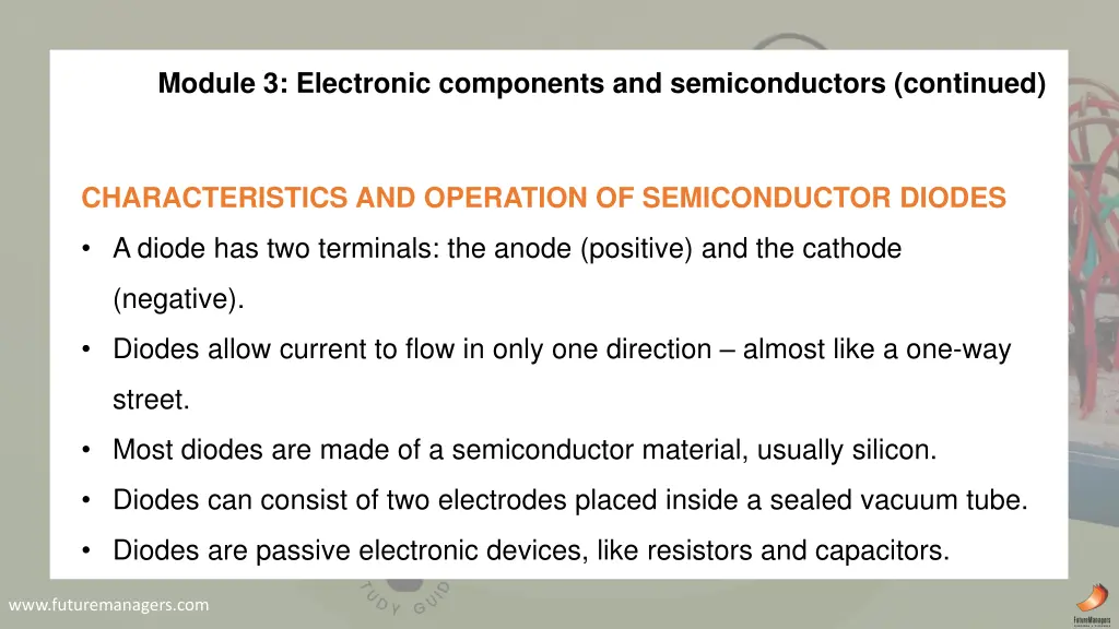 module 3 electronic components and semiconductors 1